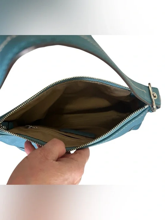 Coach Leather Y2K Hamptons Soho Demi Baguette shoulder bag - Picture 5 of 8